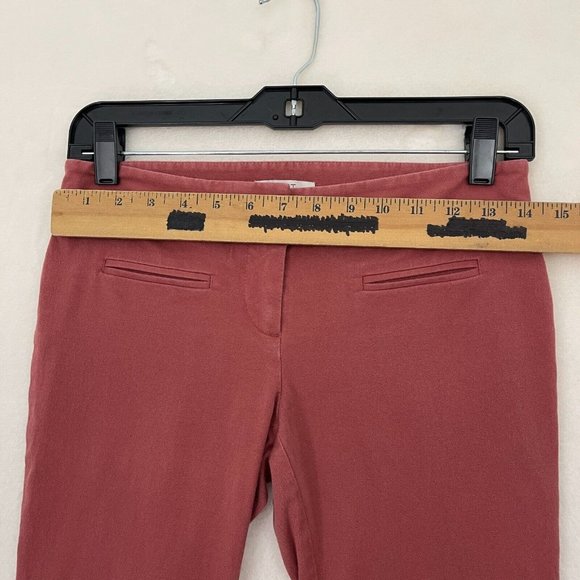 Ann Taylor LOFT Marisa Red Pants Petite Women's Size 0P - Picture 4 of 9